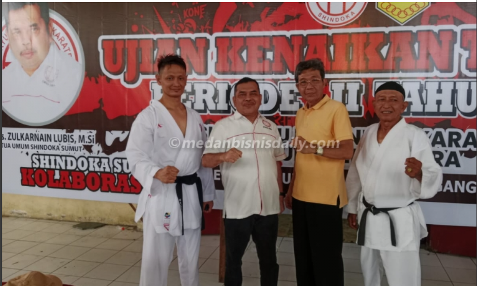 Karateka Shindoka Sumut 2025 Gelar UKT Periode II, Atlet Terus Raih Prestasi
