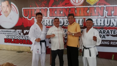Karateka Shindoka Sumut 2025 Gelar UKT Periode II, Atlet Terus Raih Prestasi
